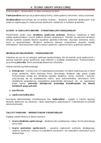 Teorie grupy społecznej