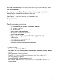 Międzynarodowe stosunki gospodarcze - pojęcia