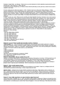 Historia wychowania - zagadnienia na egzamin 