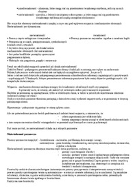 Nieświadomość - opracowanie 