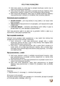 Polityka Pieniężna Wykład 2 WSB