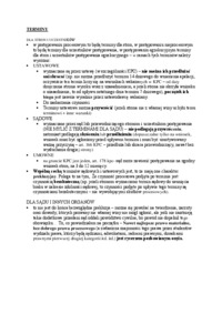 Terminy dla stron i uczestników.