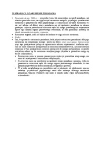 Sprawa naruszenia posiadania.