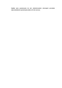 Powstanie odpowiedzialności kontraktowej.