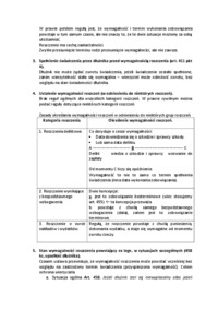 Wymagalność  roszczeń.