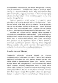 Strategia przedsiębiorstwa transportowego