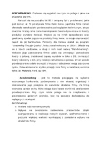 benchmarking-definicja