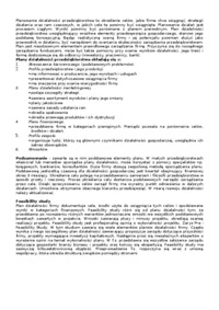 Biznes plan - wzór - Zarządzanie przedsiębiorstwem