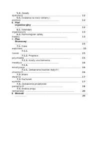 Biznes plan,firma Ogrodnik - Analiza strategiczna