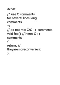 comments