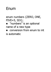 enum