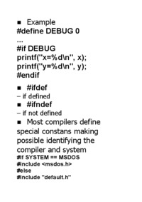 Conditional Inclusion