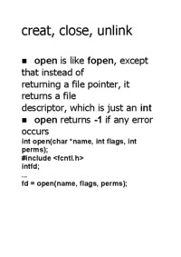creat-close-unlink