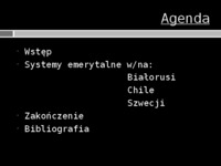 Systemy emerytalne na świecie