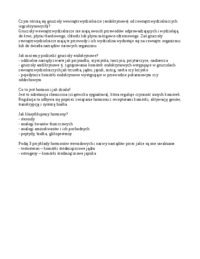 Gruczoły wewnątrzwydzielnicze i zewnątrzwydzielnicze 