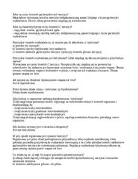 Hormony tarczycy - PYTANIA