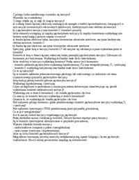 Tarczyca - opracowanie 