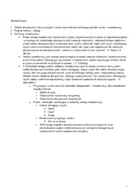 Reasekuracja, podział wtórny i dalszy