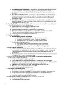 Narodowy Bank Polski - cele, zadania, funkcje