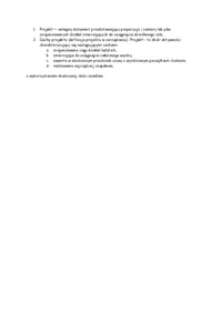 Projekt i jego cechy