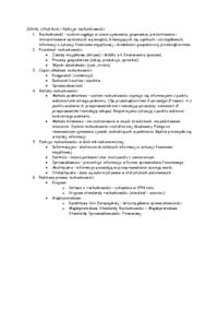 Istota, struktura i funkcje rachunkowości