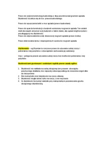 Prawa na rzeczy cudzej.