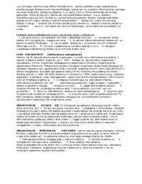 Nowe koncepcje i metody zarządzania.