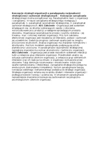 koncepcje-strategii-organizacji-a-paradygmaty-racjonalnosci-strategicznej-i-zachowan-strategicznych