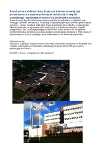 Scania - hale produkcyjne.