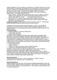 Administracja samorządowa - Samorząd gospodarczy