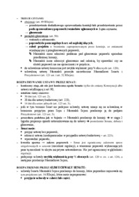 Rozpatrywanie projektu ustawy przez Sejm i Senat