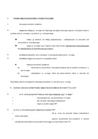 Zobowiązania międzynarodowe w dziedzinie praw człowieka a porządek prawny - informacje