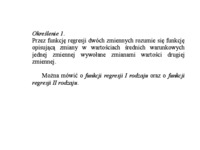 Analiza regresji - Współczynnik determinacji