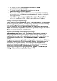 II Rzeczpospolita - Samorząd terytorialny i gospodarczy