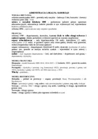 Administracja lokalna, samorząd