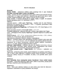 Historia państwa i prawa - prawo miejskie