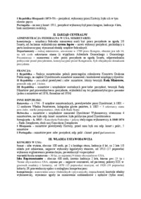 Historia państwa i prawa - republiki - Ustrój polityczny