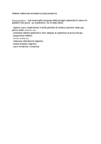 Zadania realizowane na kolejowej stacji postojowej