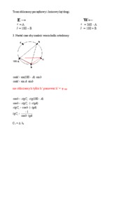 Ortodroma - ćwiczenia