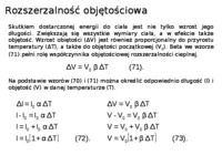 Rozszerzalność, sprężystość