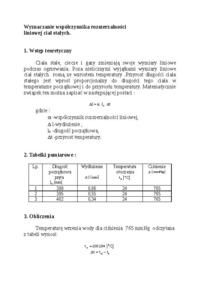 Wyznaczanie współczynnika rozszerzalności 4