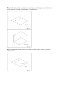 Związki podstawowe i rzuty Monge'a