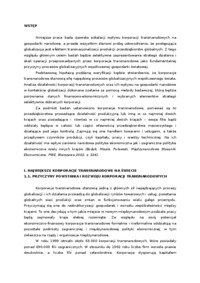Korporacje transnarodowe   fuzje i przejecia     stron  - Prawo 