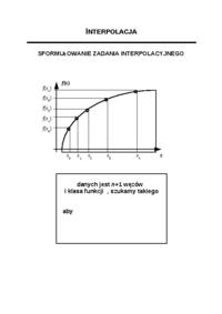 Interpolacja-opracowanie