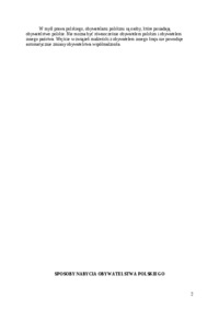 Obywatelstwo Polskie - Prawo 