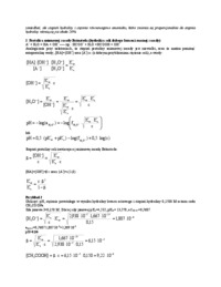 Hydroliza soli - kwas Brönsteda
