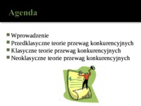 Międzynarodowa zdolność konkurencyjna - prezentacja na konkurencyjność międzynarodową