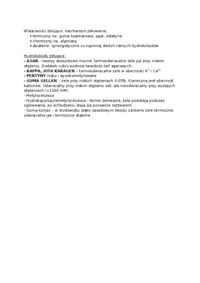 Udział poszczególnych hydrokoloidów w rynku światowym