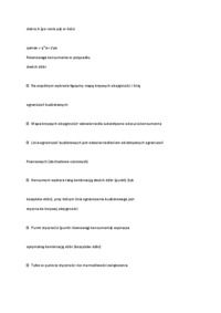 Mikroekonomia - Dochód konsumenta