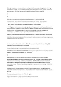 Statystyka - wykład 1